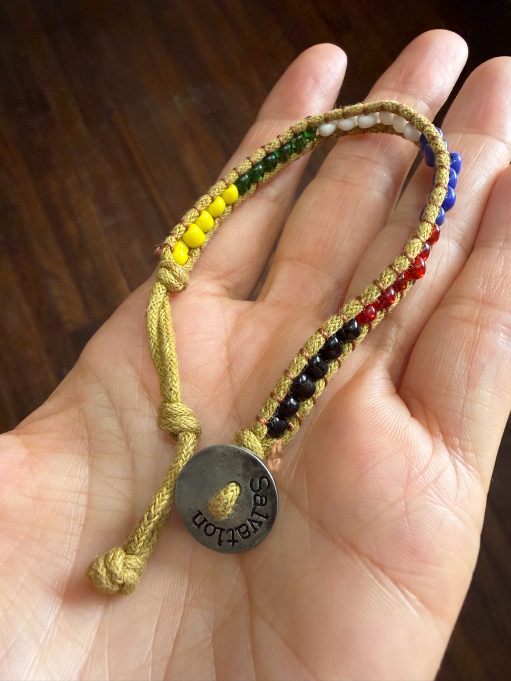 VTG salvation bracelet woven gospel witness cord